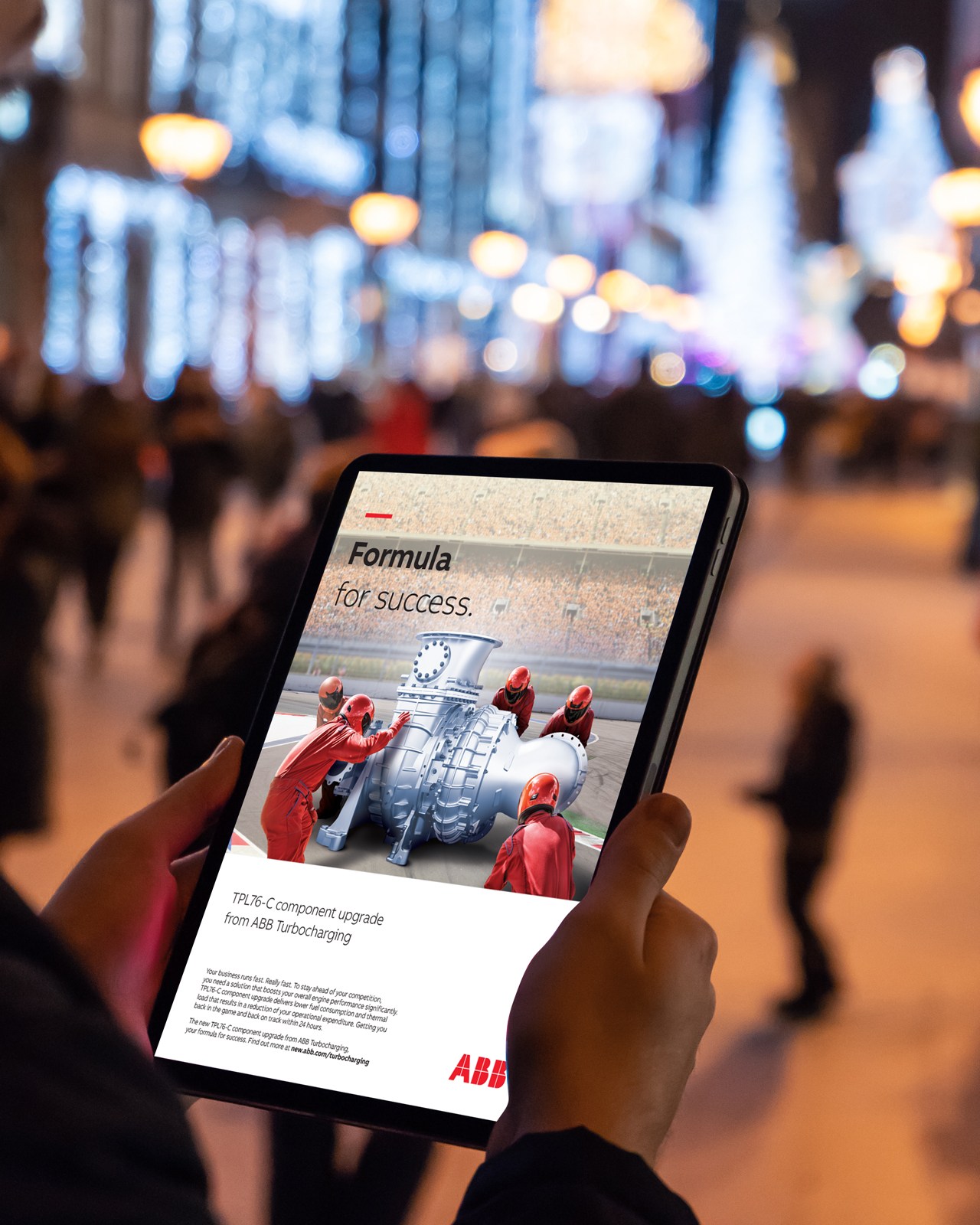 TPL upgrade digital poster